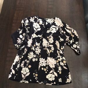 Billabong floral print babydoll dress